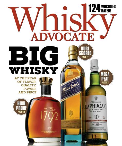 Whisky advocate - Two Ways to Discover Whisky Advocate Today’s whisky world is bigger, better, and faster moving than ever before. As America’s foremost spirits magazine, Whisky Advocate delivers everything you need to know to enjoy whisky, and much more! 